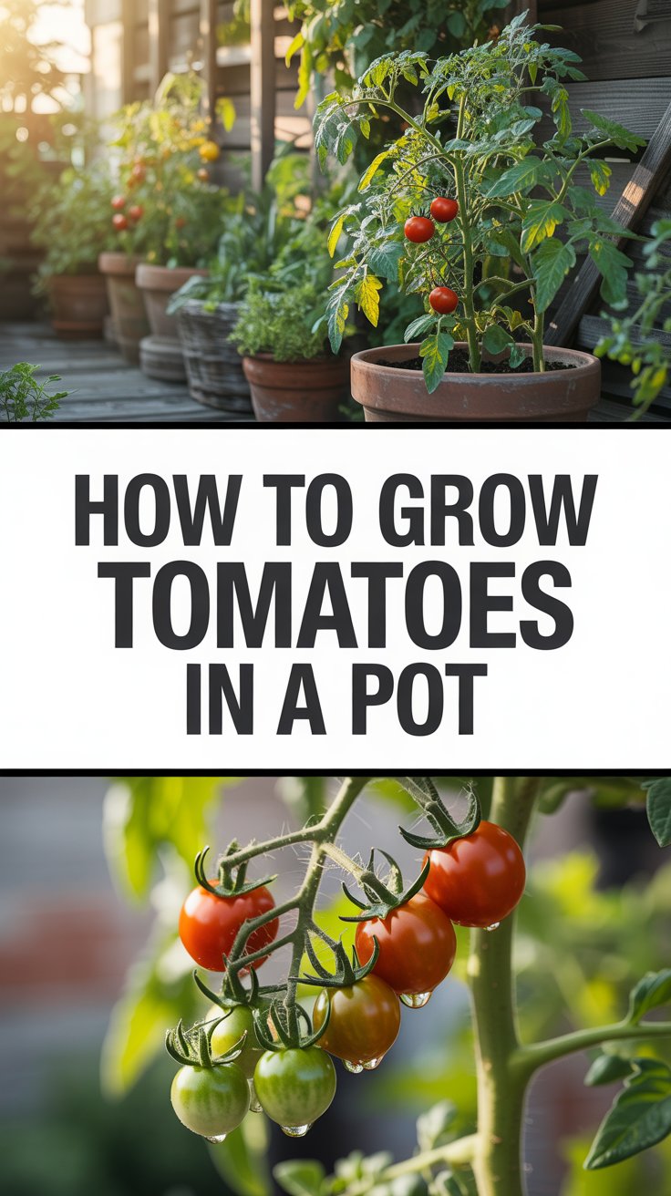 How to Grow Tomatoes in a Pot