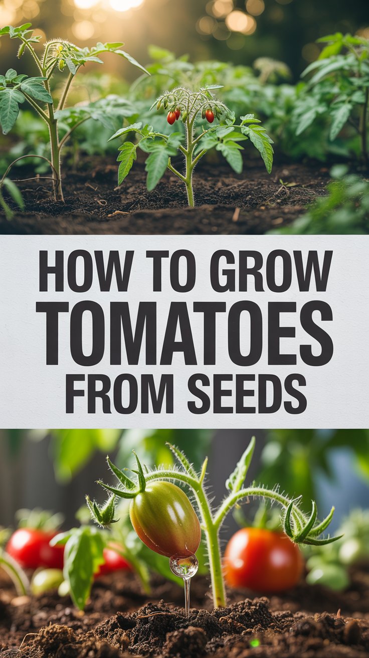 How to grow tomatoes from seeds
