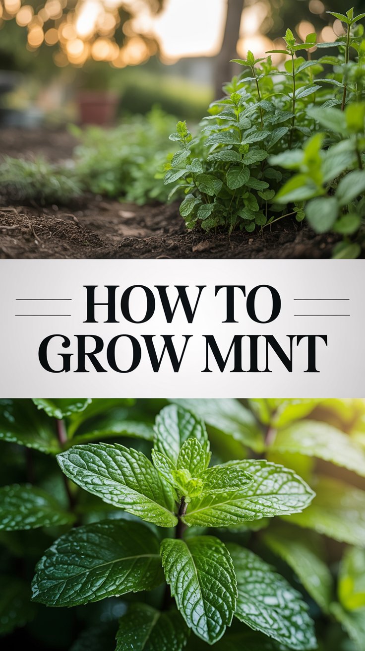 How to grow mint