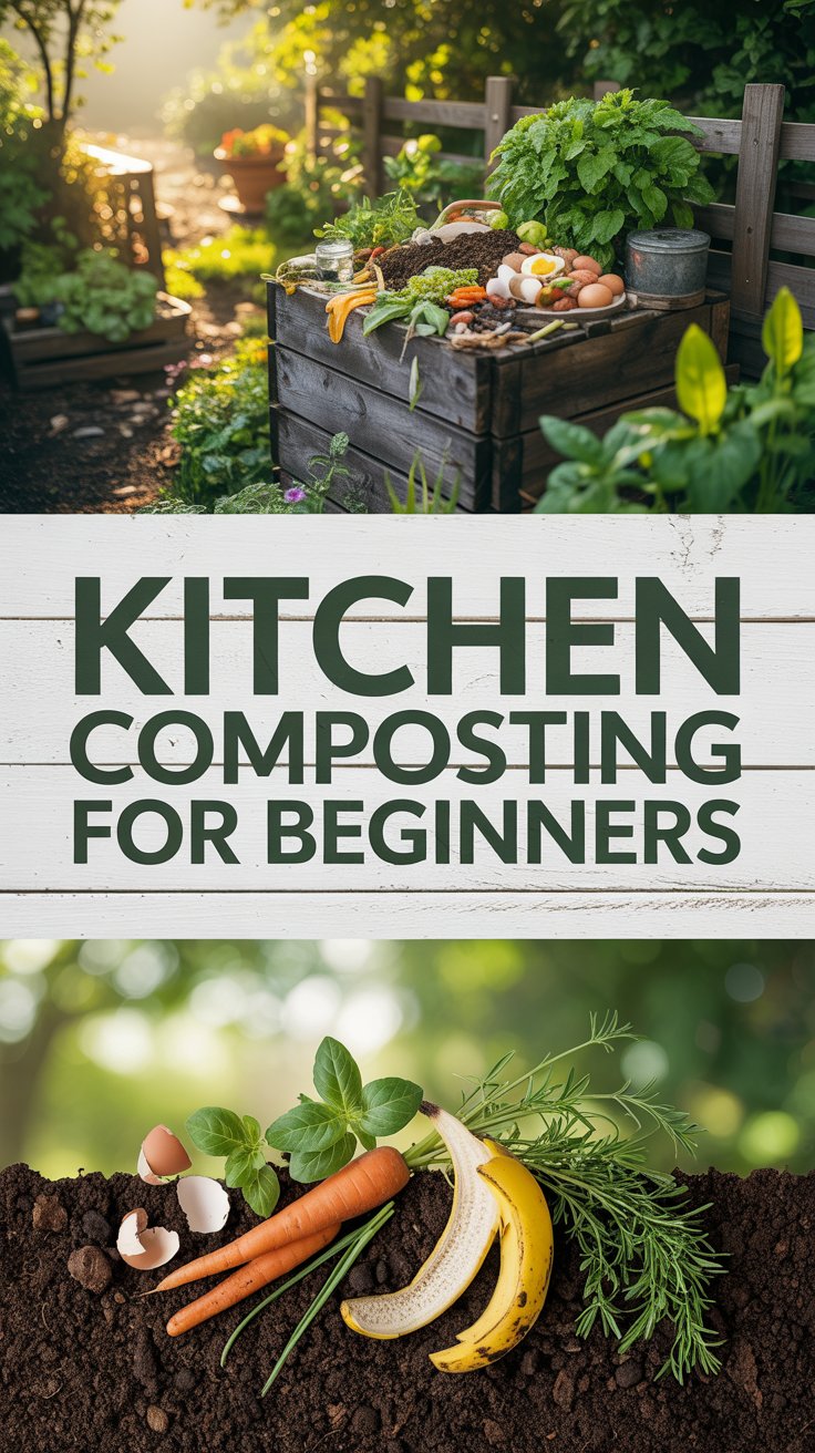 Kitchen composting for beginners