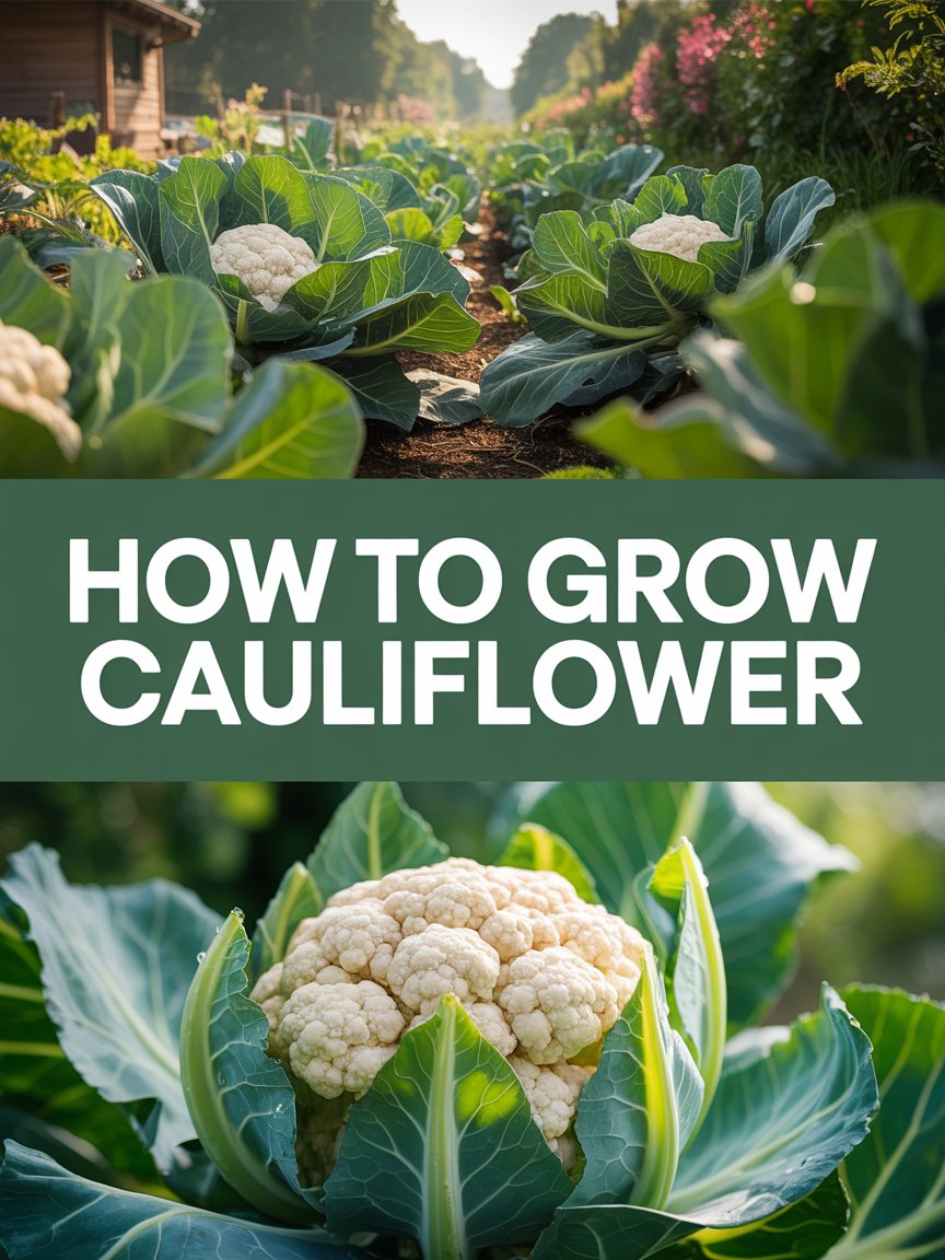 How to grow cauliflower