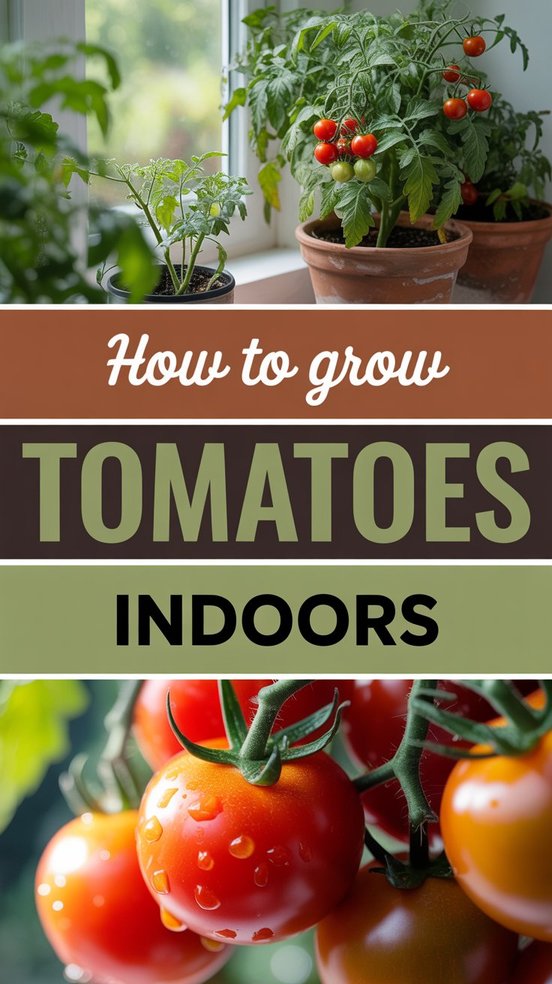 How to grow tomatoes indoors
