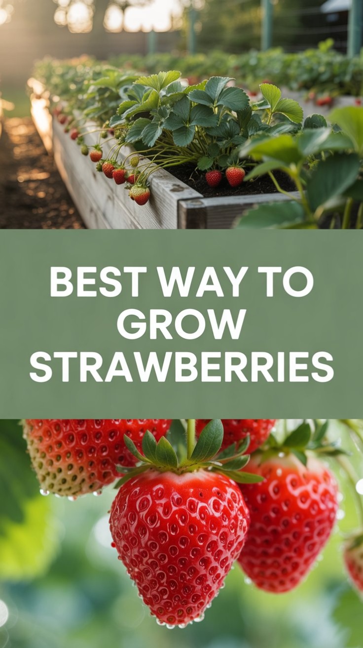 Best way to grow strawberries