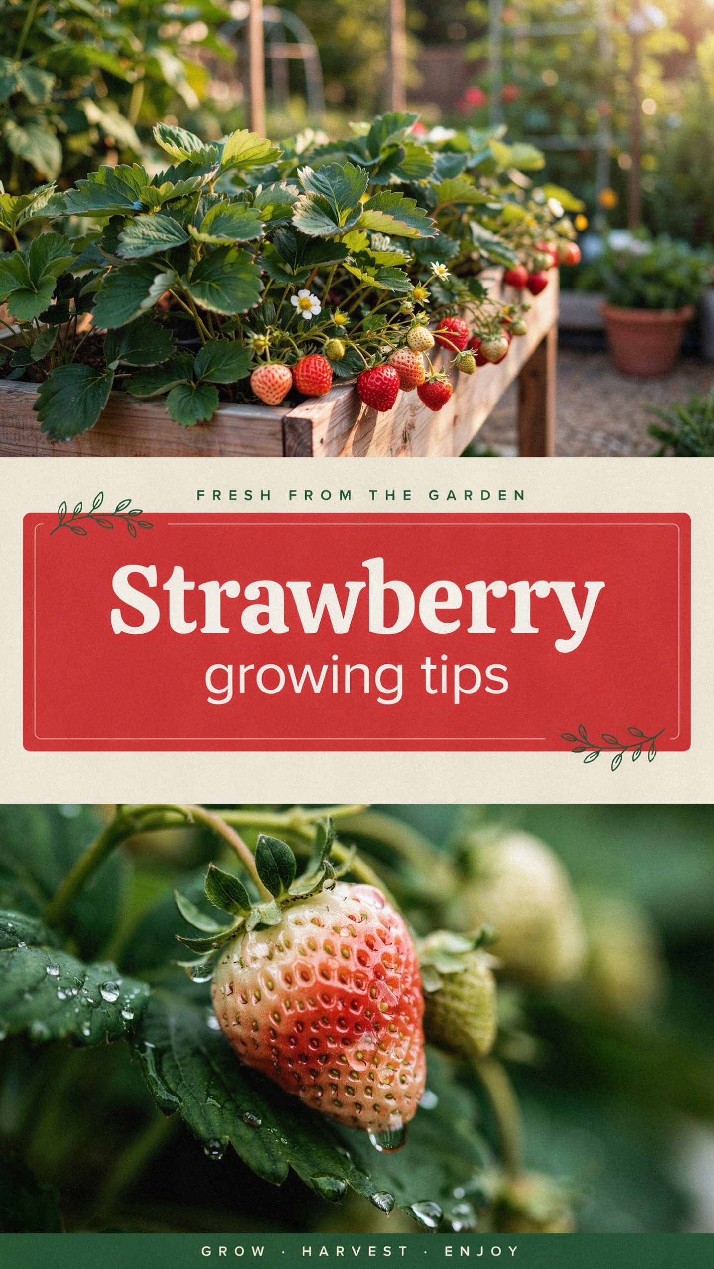 Strawberry Growing Tips