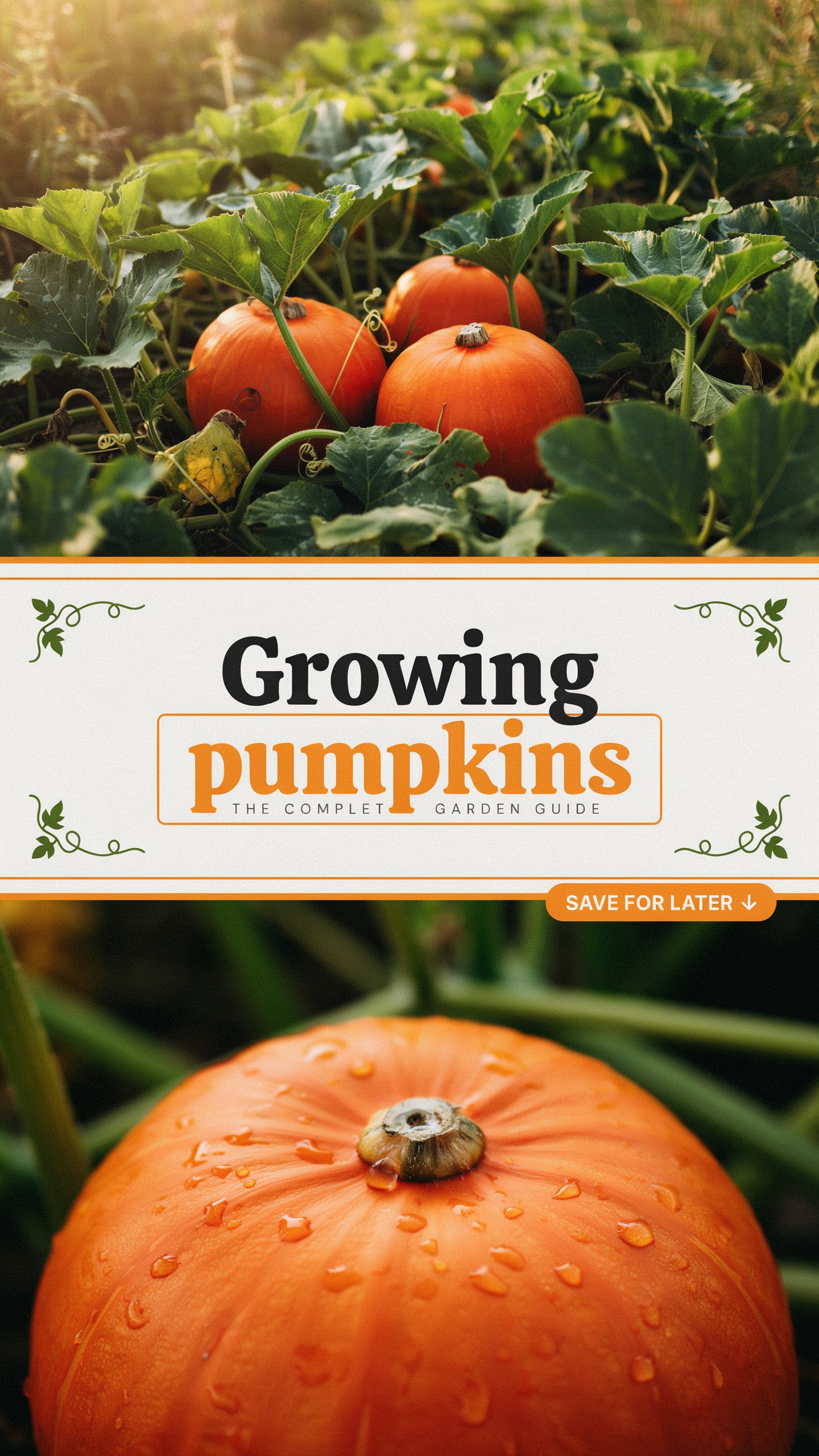 Growing Pumpkins