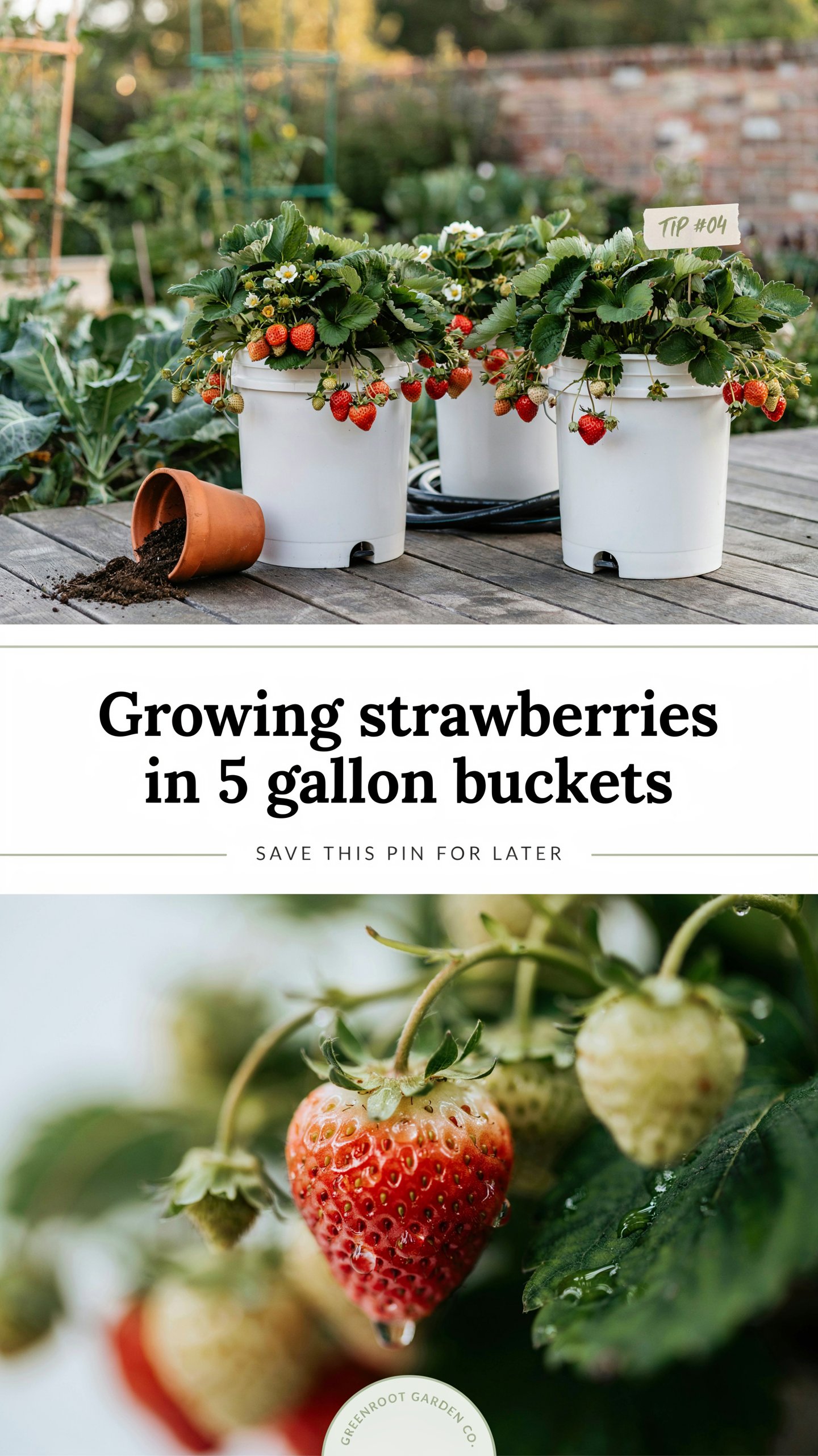 growing-strawberries-in-5-gallon-buckets