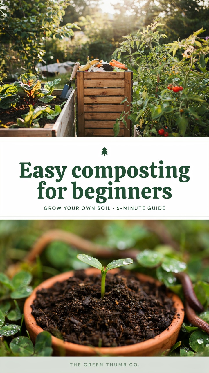 Easy composting for beginners