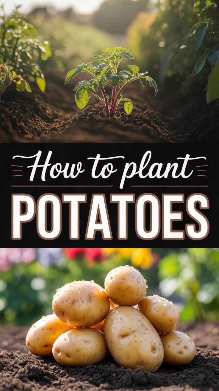 how to plant potatoes