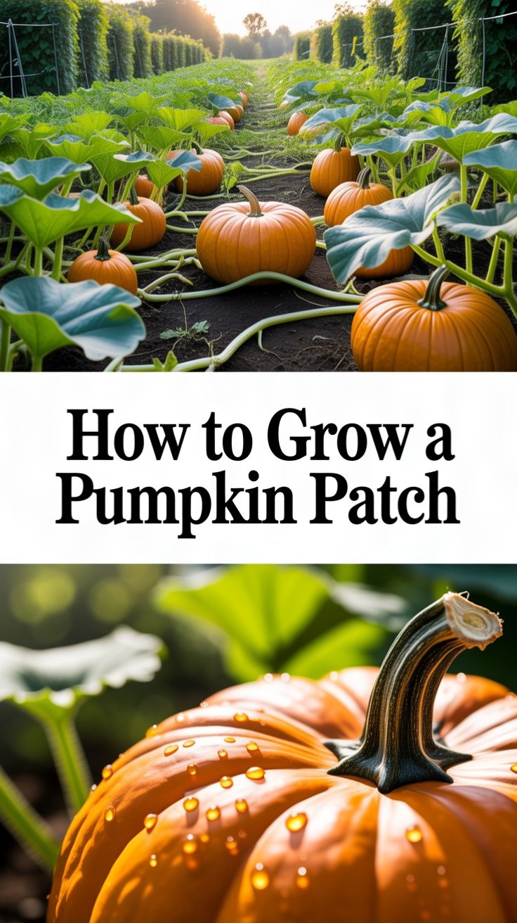 How to Grow a Pumpkin Patch